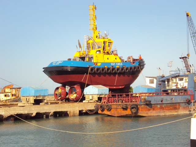 Rebocador SST CHILE – Lançamento